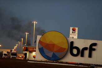 Logo da processadora de carnes BRF em Lucas do Rio Verde, no Estado do Mato Grosso, Brasil
27/07/2017
REUTERS/Nacho Doce