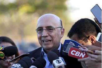 O ministro da Fazenda, Henrique Meirelles
