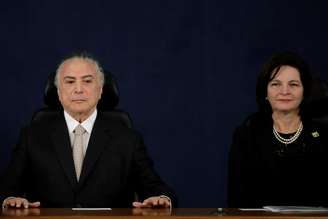 Presidente Michel Temer e nova procuradora-geral da República, Raquel Dodge 18/09/2017 REUTERS/Ueslei Marcelino