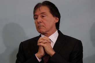 Presidente do Senado, Eunício Oliveira, durante cerimônia  em Brasília
07/06/2017 REUTERS/Ueslei Marcelino