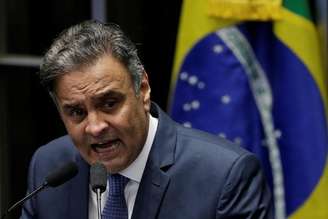 Senador Aécio Neves faz discurso em Brasília
