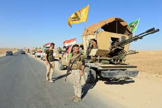 Forças do Iraque são vistas em Zumar, na província de Nínive 18/10/2017 REUTERS/Ari Jalal