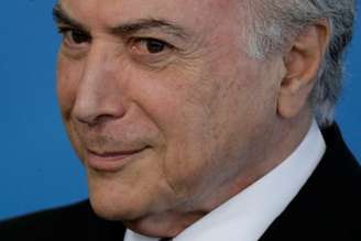 Presidente Michel Temer durante cerimônia em Brasília
17/10/2017 REUTERS/Ueslei Marcelino