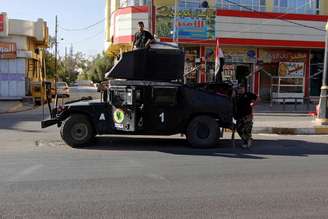 Veículo da polícia do Iraque é visto em Kirkuk
 19/10/2017     REUTERS/Ako Rasheed