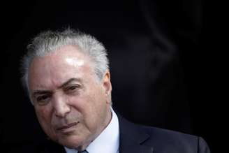 Presidente Michel Temer durante cerimônia em Brasília
23/10/2017 REUTERS/Ueslei Marcelino