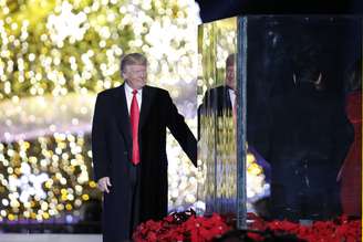 Presidente dos Estados Unidos, Donald Trump, participa de evento na Casa Branca
30/11/2017 REUTERS/Carlos Barria