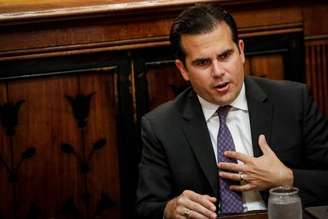 Governador de Porto Rico Ricardo Rossello durante entrevista em Nova York
 2/11/2017    REUTERS/Brendan McDermid