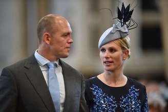 Zara e Michael Tindall chegam para cerimônia em Londres
10/06/2016 REUTERS/Ben Stansall/Pool