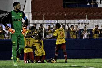 Brusque vence Criciúma, pela 5ª rodada do Campeonato Catarinense (Foto: Lucas Gabriel Cardoso/Brusque FC)
