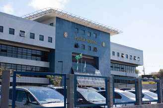 Fachada da sede da Polícia Federal, em Curitiba 