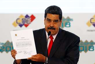 Presidente da Venezuela, Nicolás Maduro, em Caracas 22/05/2018 REUTERS/Marco Bello
