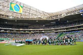Palmeiras enfrentará o Sport, neste sábado, às 19h, na sua arena (Foto: Cesar Greco)