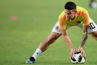 James Rodríguez não preocupa (Foto: Marco Bertorello/AFP)