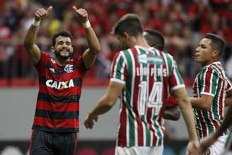Dourado desencantou e ajudou o Flamengo a derrotar o Fluminense (Staff Images / Flamengo)