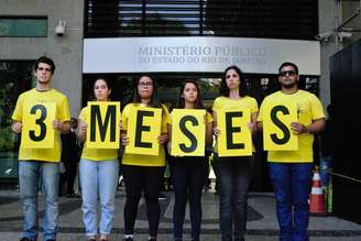 Anistia Internacional organizou ato em homenagem à vereadora em frente ao prédio do Ministério Publico