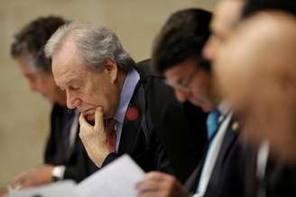 Ministro Ricardo Lewandowski, do STF, durante sessão da corte em Brasília