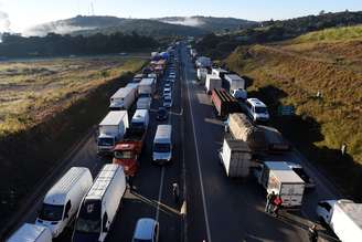 Greve dos caminhoneiros