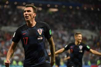 Mandzukic marcou o gol da classificação croata para a decisão (Foto: AFP)