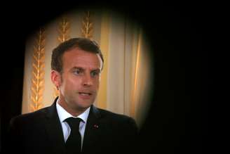 Macron concede entrevista em Paris
 17/7/2018    REUTERS/Gonzalo Fuentes/Divulgação