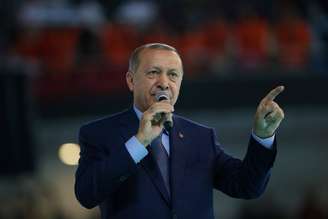 Presidente turco, Tayyip Erdogan, em Ancara 04/08/2018 Murat Kula/Palácio Presidencial/Divulgação via Reuters  
