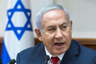 Primeiro-ministro de Israel, Benjamin Netanyahu 12/08/2018 Jim Hollander/Pool via Reuters