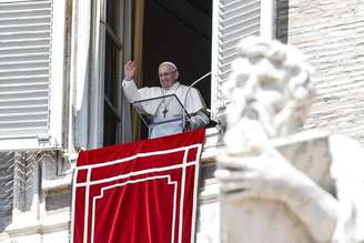 Papa Francisco durante Angelus no Vaticano