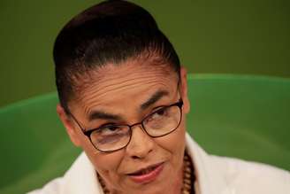 Candidata da Rede à Presidência, Marina Silva, durante evendo da Confederação Nacional da Agricultura, em Brasília
29/08/2018 REUTERS/Ueslei Marcelino 
