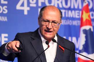 Geraldo Alckmin durante evento em Campinas, interior de São Paulo