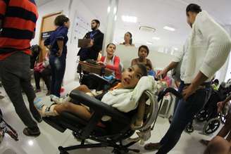 Mutirão de atendimento à crianças com Zika Vírus na Fundação Altino Ventura, zona Oeste do Recife (PE)