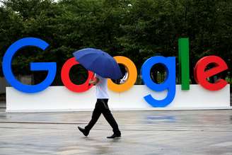 Logo do Google em sede da empresa