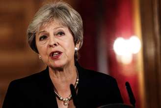 Primeira-ministra britânica, Theresa May, faz pronunciamento em Londres
21/09/2018 Jack Taylor/Pool via Reuters