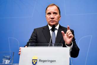 Primeiro-ministro sueco, Stefan Lofven
12/09/2018
TT News Agency/Henrik Montgomery/via REUTERS