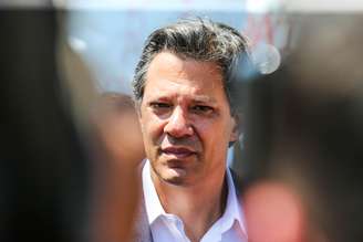 O candidato do PT à Presidência da República, Fernando Haddad