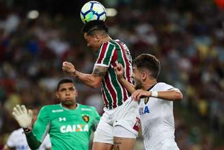O time do Fluminense atacou bastante o Sport, mas não conseguiu movimentar o placar no Maracanã