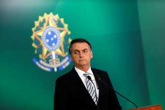 Presidente eleito Jair Bolsonaro no Palácio do Planalto 07/11/2018 REUTERS/Adriano Machado