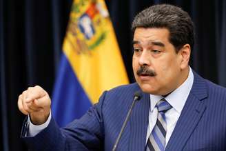 Maduro em declaração no Palácio Miraflores em Caracas
 12/12/2018   REUTERS/Marco Bello 