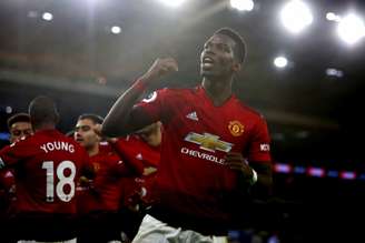 Pogba foi um dos destaques do United (Foto: AFP)