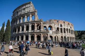 O Coliseu, em Roma