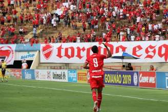 Rafael Silva foi o autor do único gol do jogo deste sábado (Douglas Monteiro/Vila Nova)