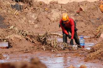 Rompimento da barragem da Mineradora Vale, Corrego do Feijão, região de Brumadinho MG, nesta segunda feira (28)