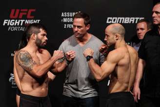 Raphael Assunção e Marlon Moraes prometem uma grande luta principal em Fortaleza (Foto: Getty Images/UFC)