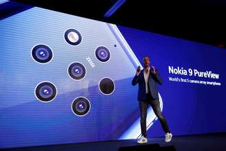 Nokia 9 PureView é apresentado durante o Mobile World Congress, em Barcelona
