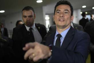 O ministro da Justiça e da Segurança Pública, Sérgio Moro