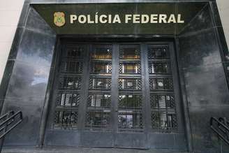Fachada da sede da Polícia Federal