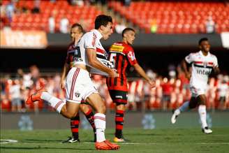 Igor Gomes marcou os primeiros gols como profissional (Foto: Luis Moura/WPP)