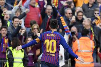 Messi foi o cara da partida no Camp Nou (Foto: AFP)