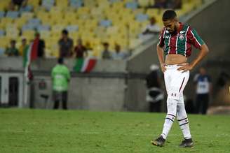 Everaldo, do Fluminense, durante partida entre Fluminense x Goiás , válida pela 1° rodada do Campeonato Brasileiro 2019, realizada no Estádio Jornalista Mário Filho (Maracanã)