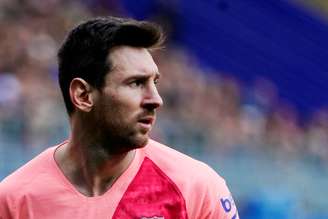 Messi, em partida em Ipurua, Eibar (Espanha) 19/5/2019  REUTERS/Vincent West