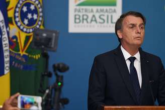 O presidente da República, Jair Bolsonaro