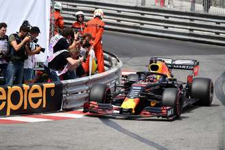 Verstappen falou sobre contato com Hamilton